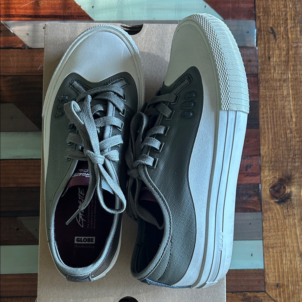 Globe Gillette Olive Green Skate Shoes